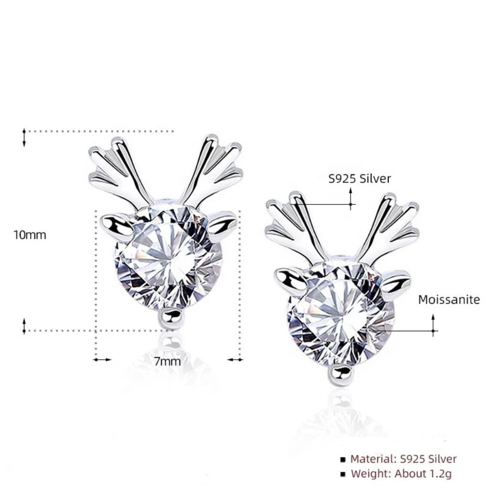 1ct. t.w. Diamond Earrings - Picture 3 of 13